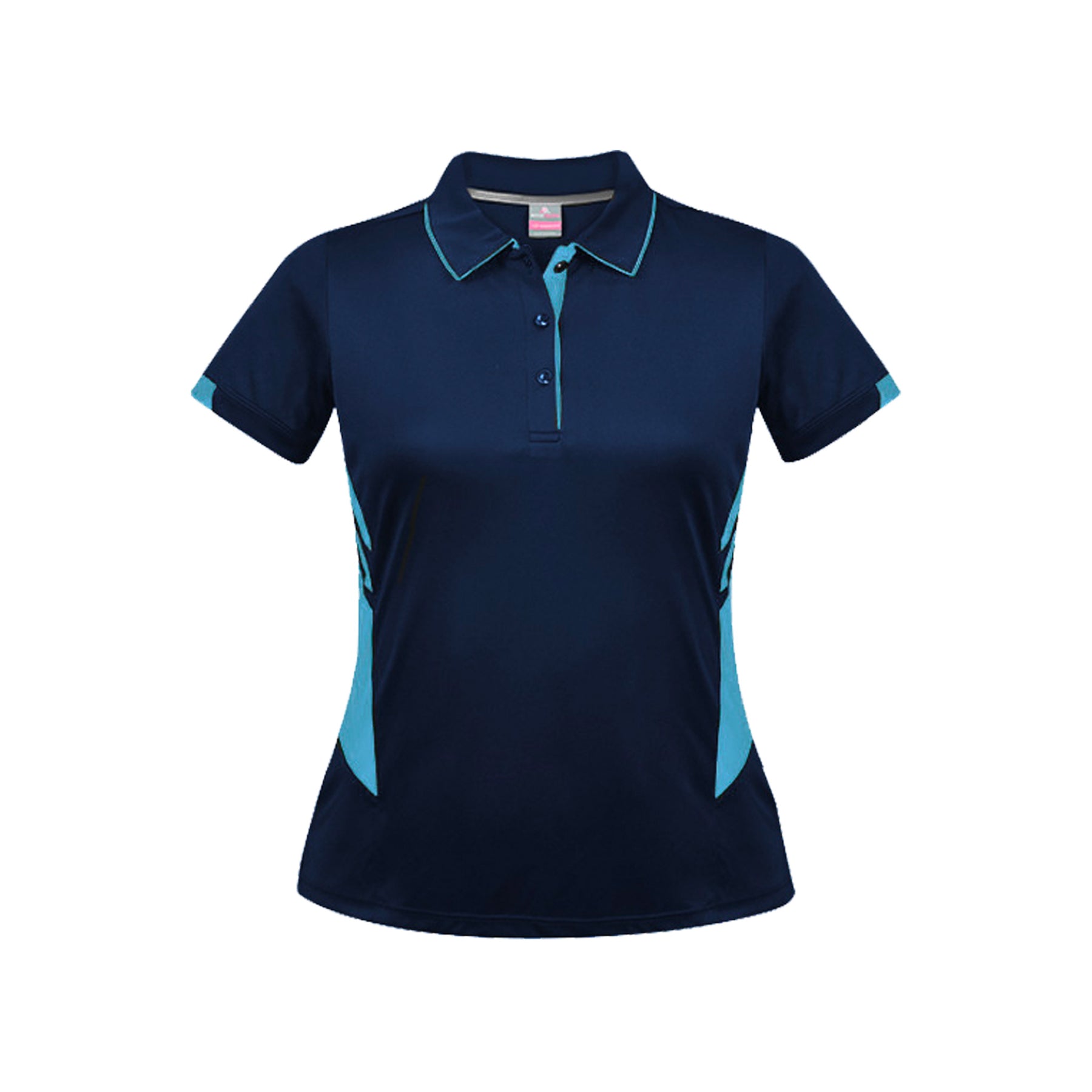 ladies tasman polo in navy sky