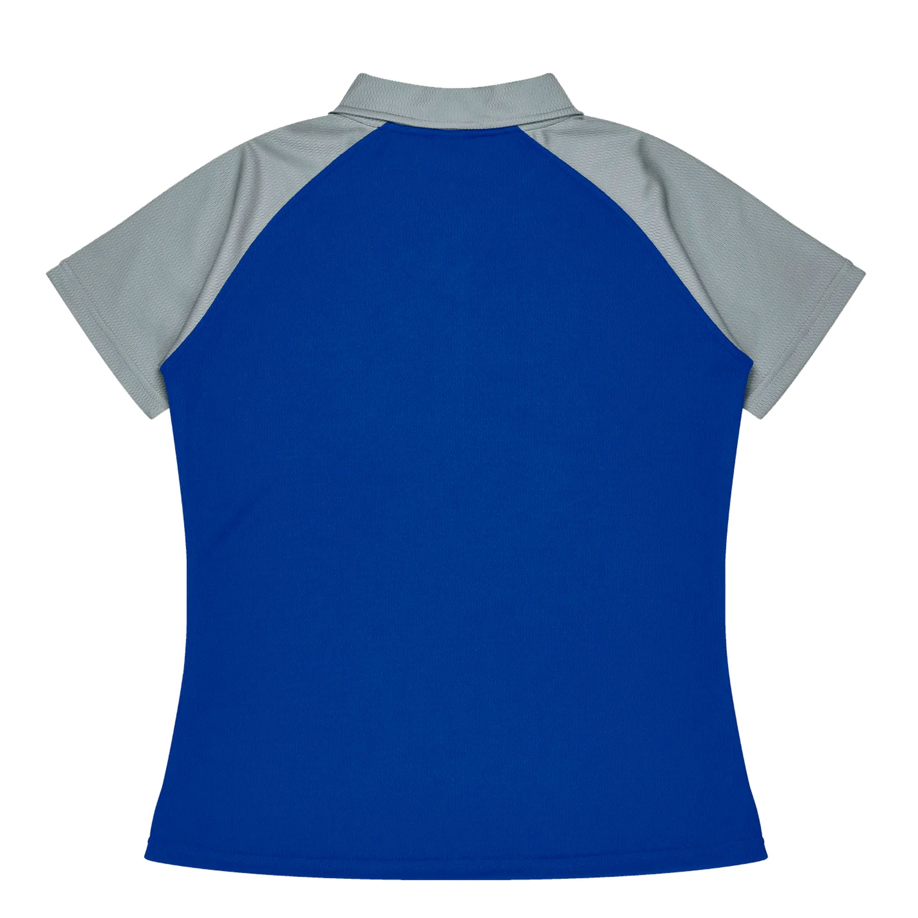 manly ladies polo in royal silver