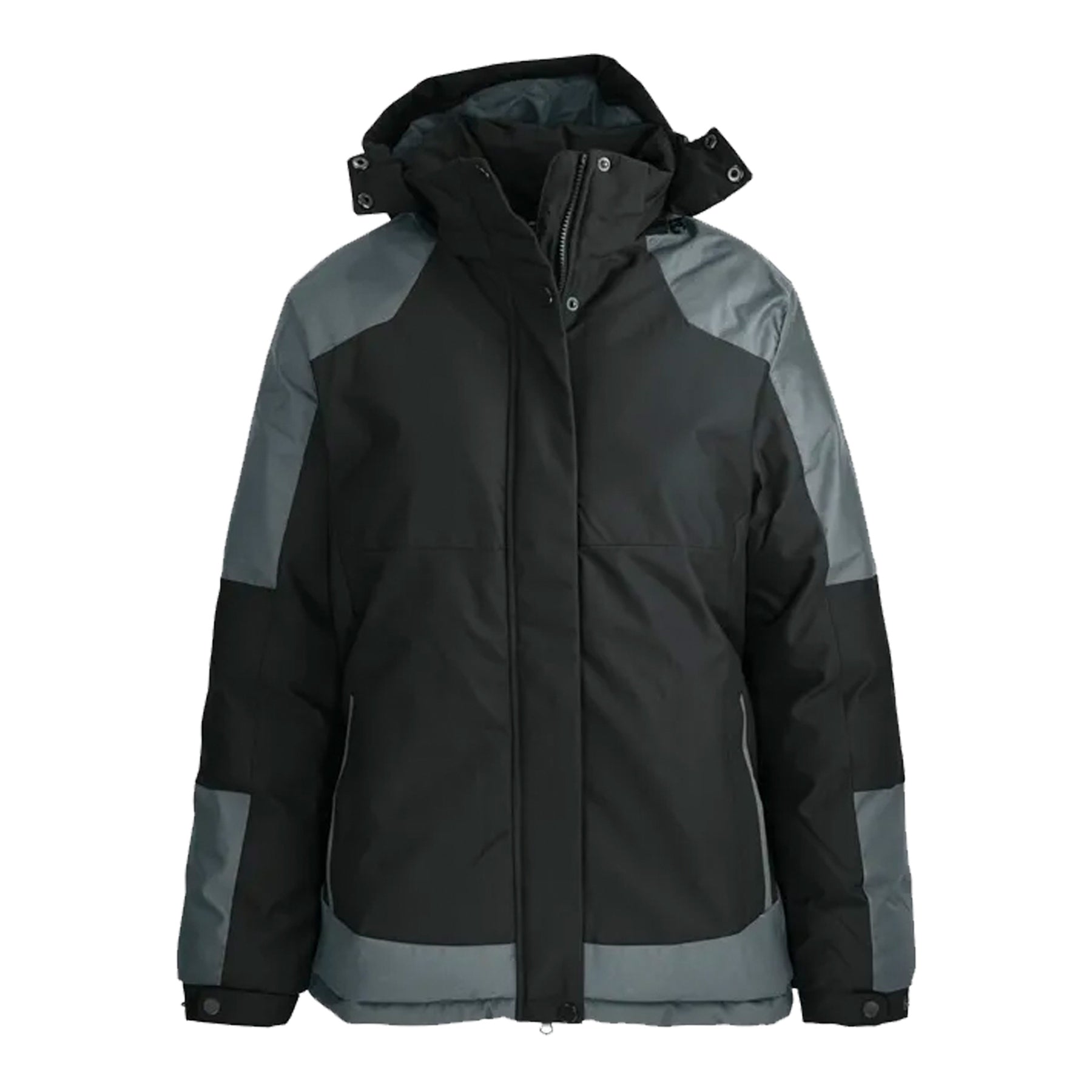 kingston ladies jackets in black grey