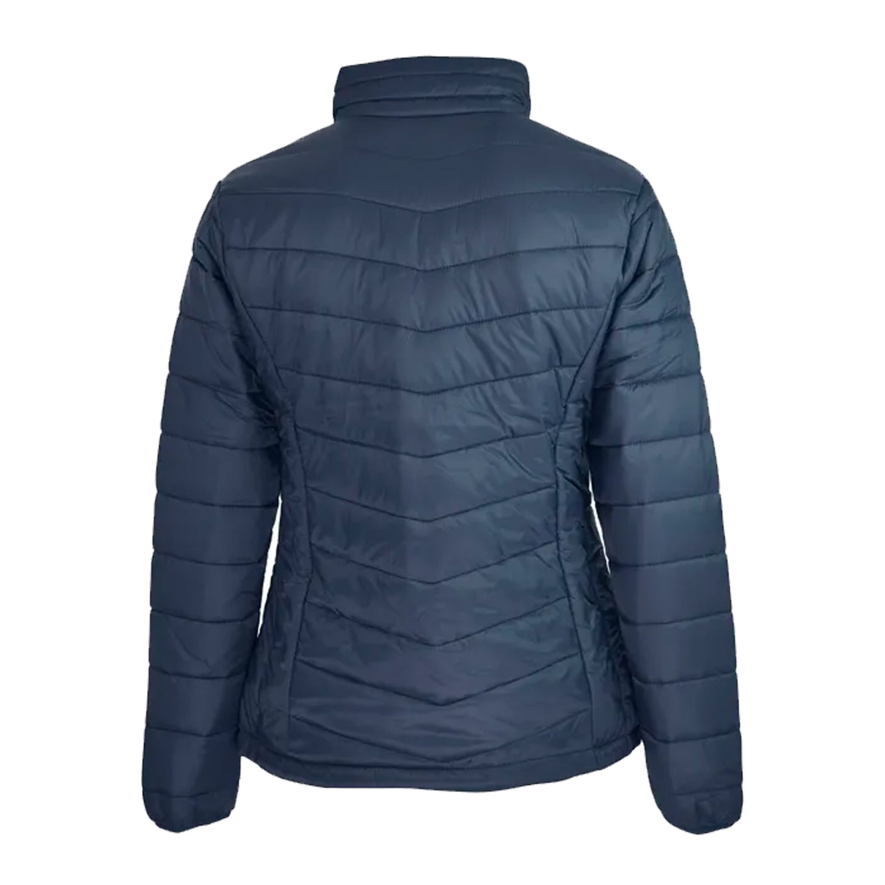 buller ladies puffer jacket in navy