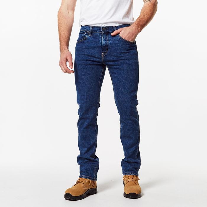 dark stonewash 505 regular fit workwear jeans