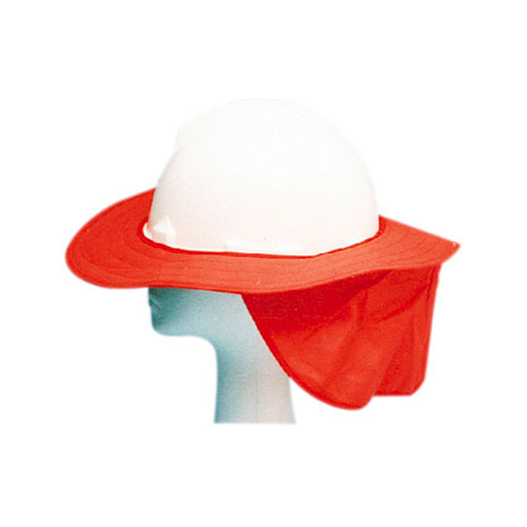 fluro orange hard helmet hat brim