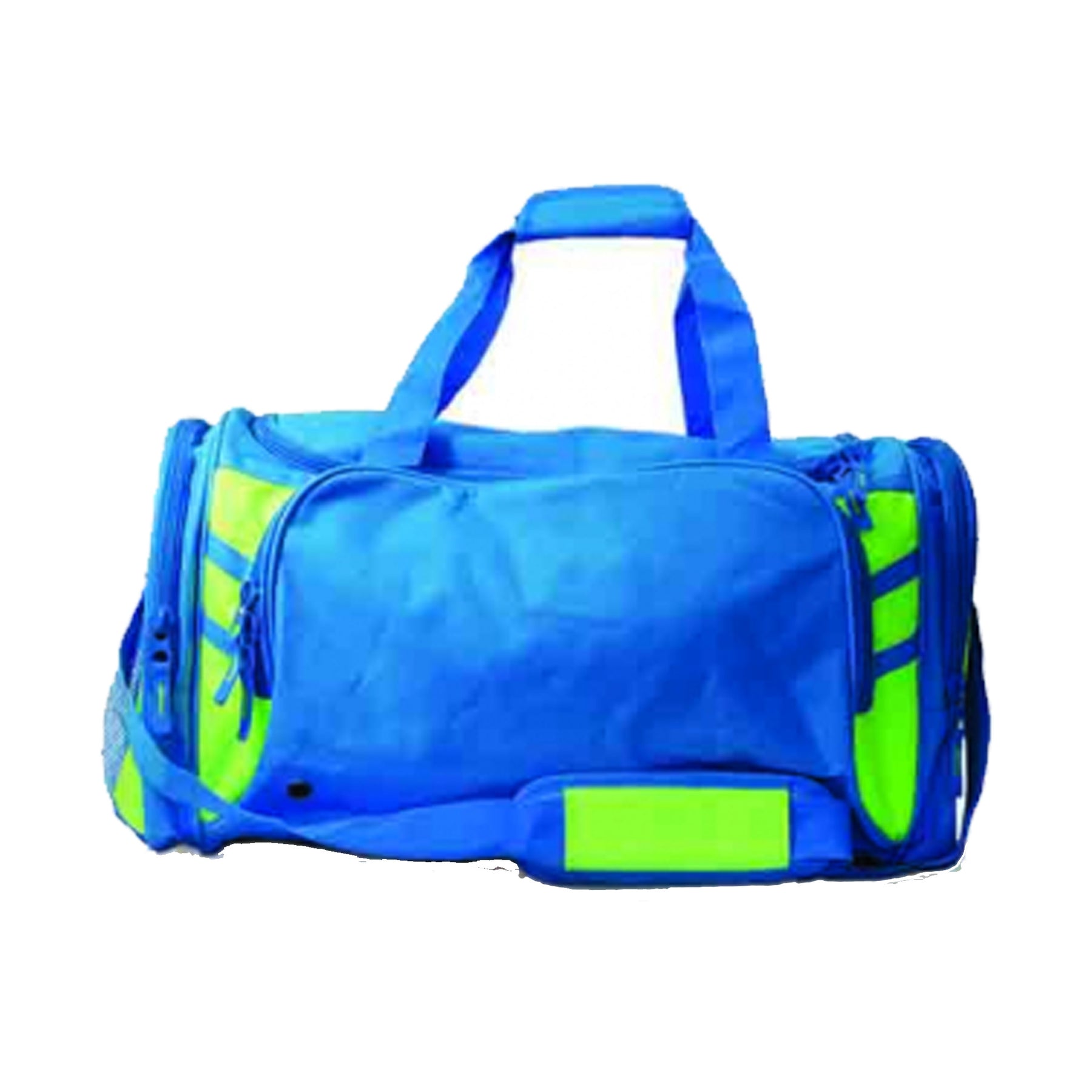 cyan green tasman sports bag