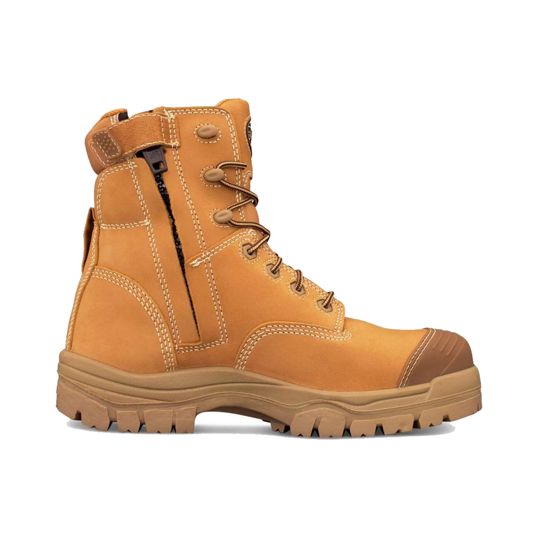 oliver 150mm wheat zip sided boot