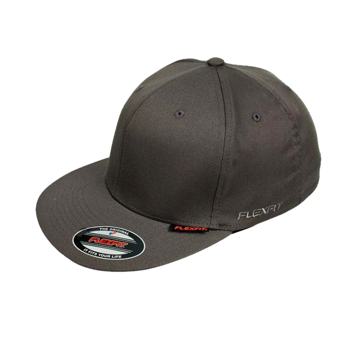 flexfit pro baseball cap in dark grey