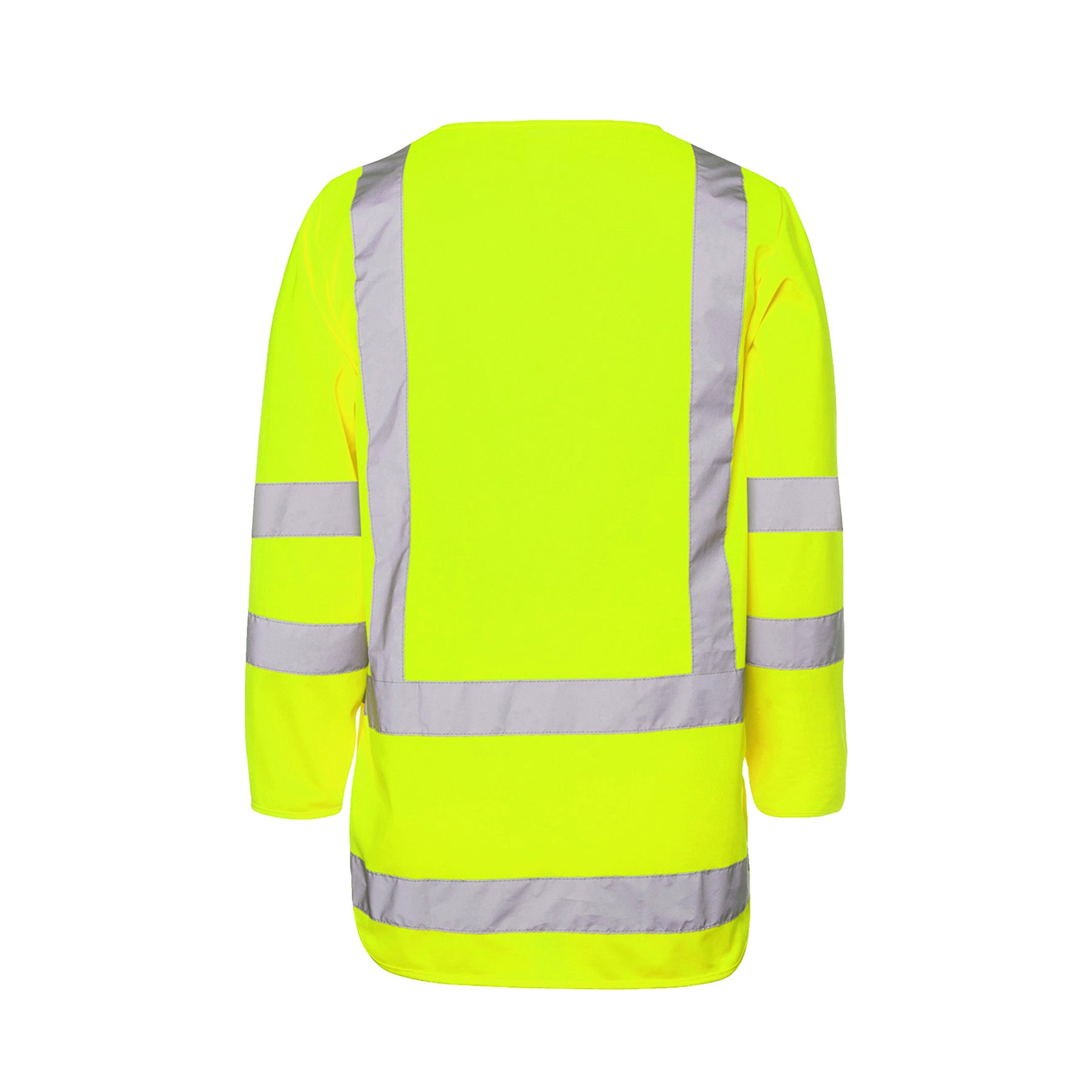 back of lime hi vis bio motion tricot jacket