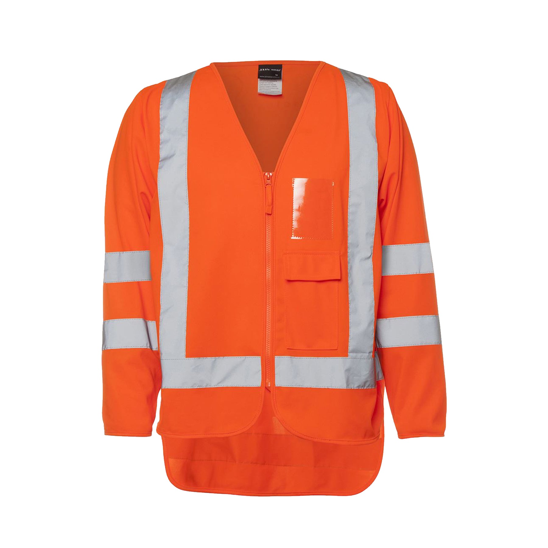 orange hi vis bio motion tricot jacket