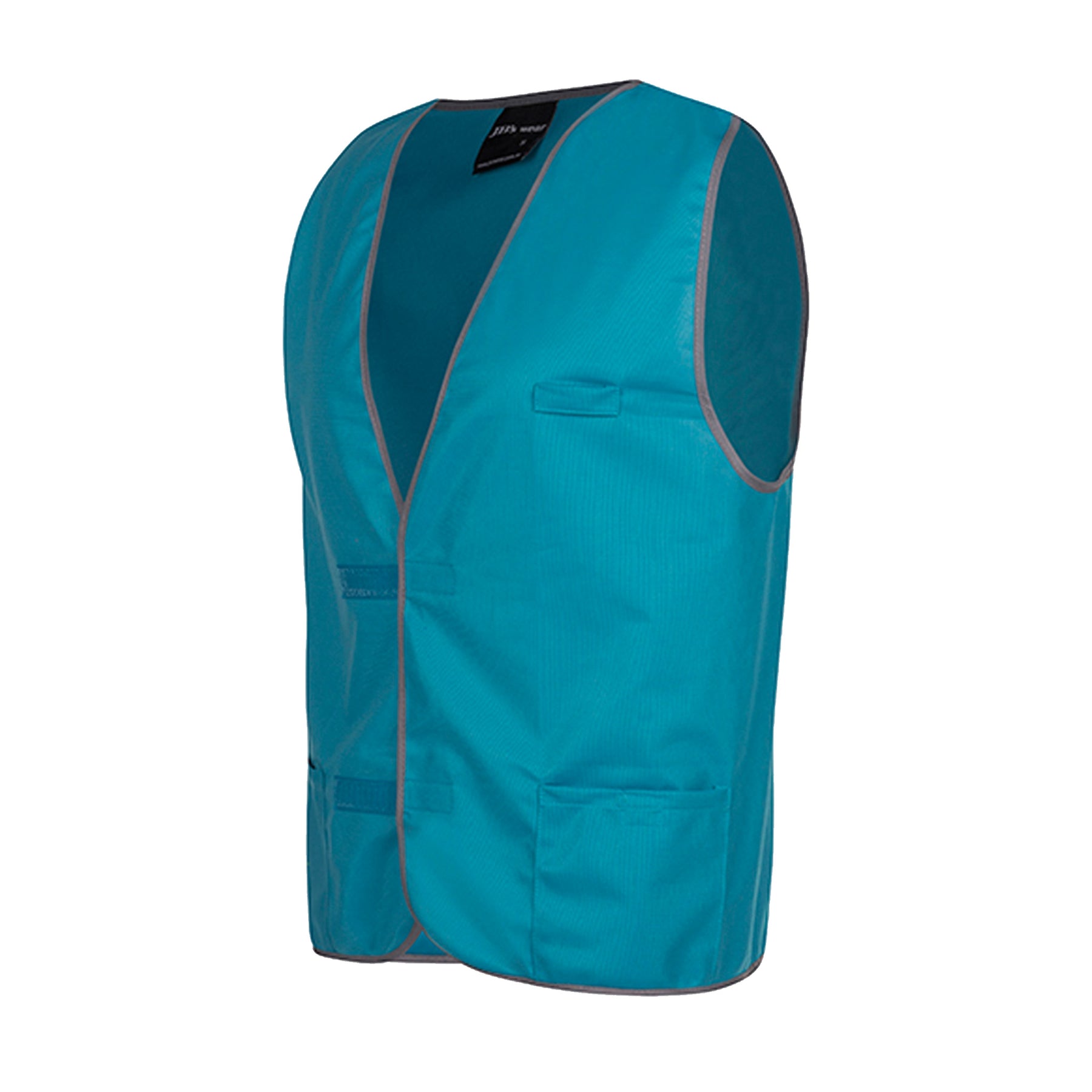 aqua fluro vest side view