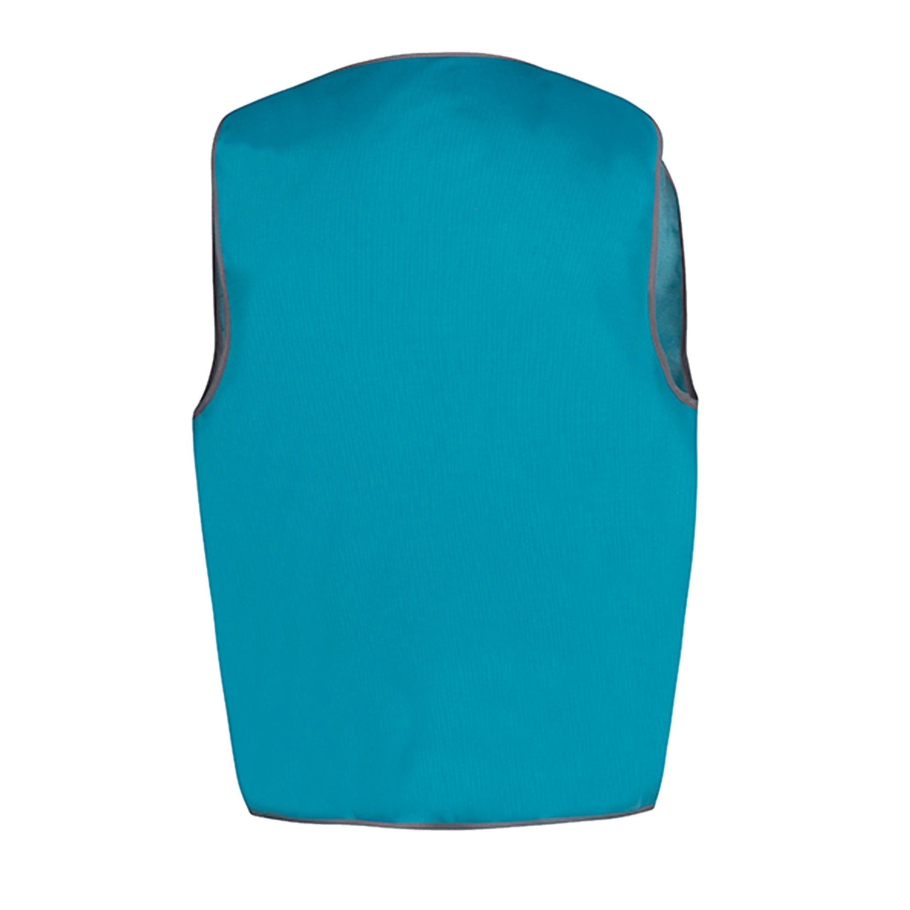 aqua fluro vest back view