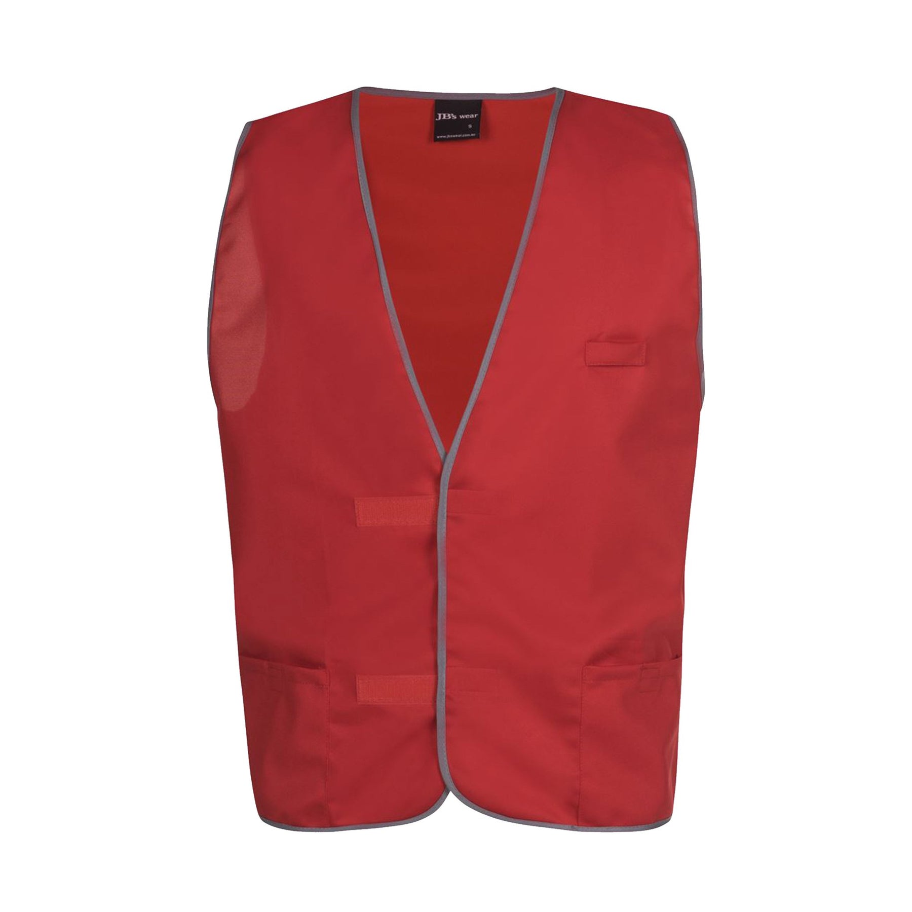 red fluro vest