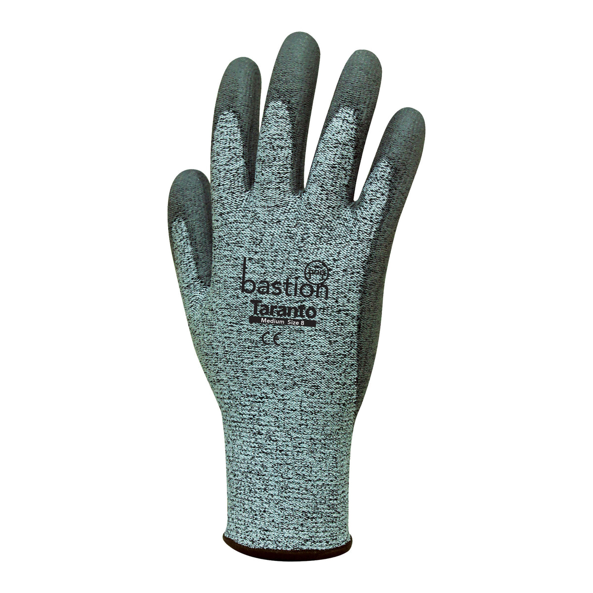 TARANTO - GREY POLYURETHANE PALM COATING GLOVE - BSG631