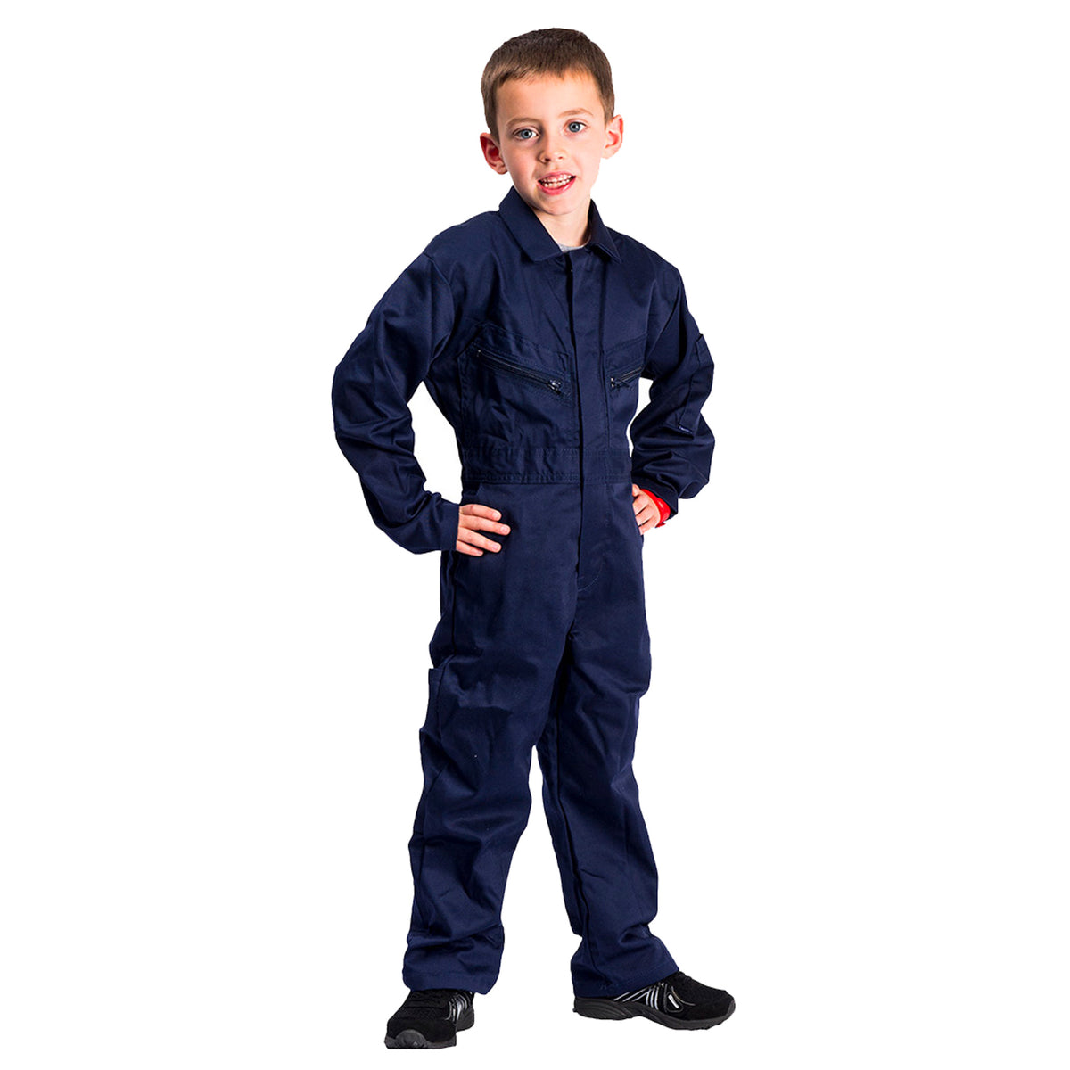 prime mover kids navy overalls