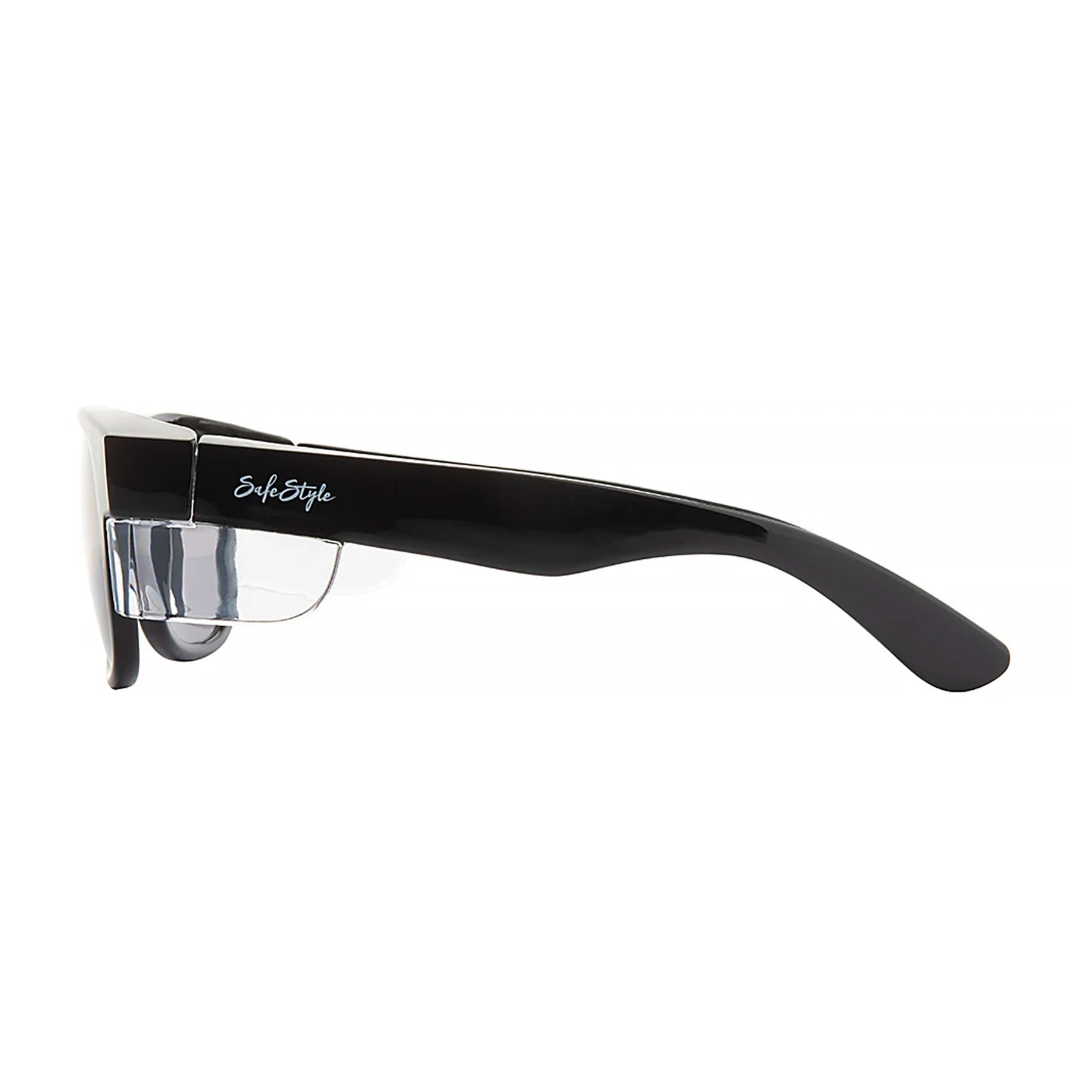 safe style classics glasses with black frame and polarised lens