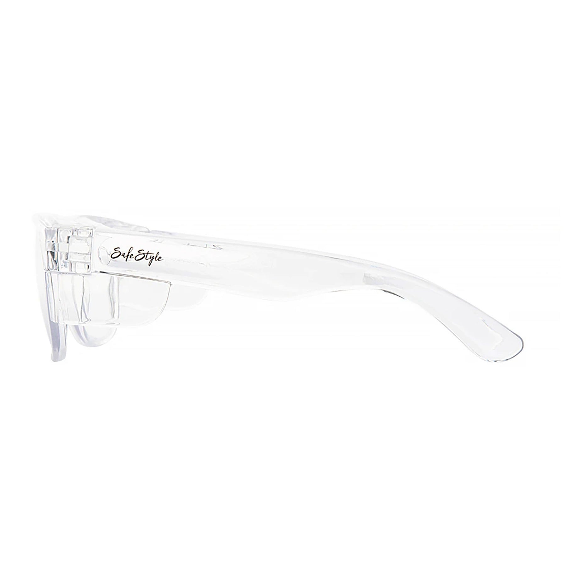 safe style classics clear frame with clear lens