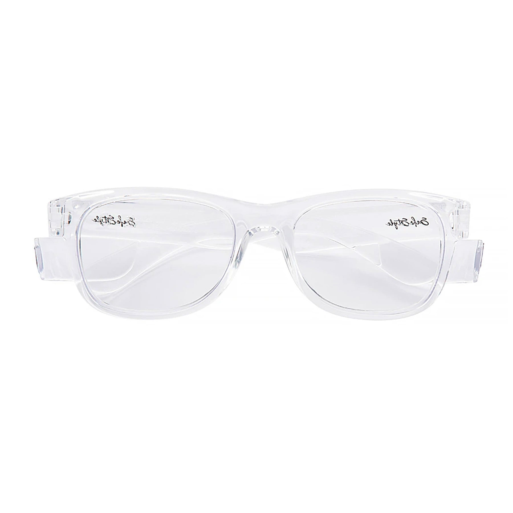 safe style classics clear frame with clear lens