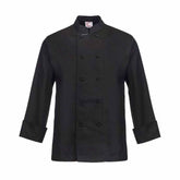 black long sleeve chefs jacket