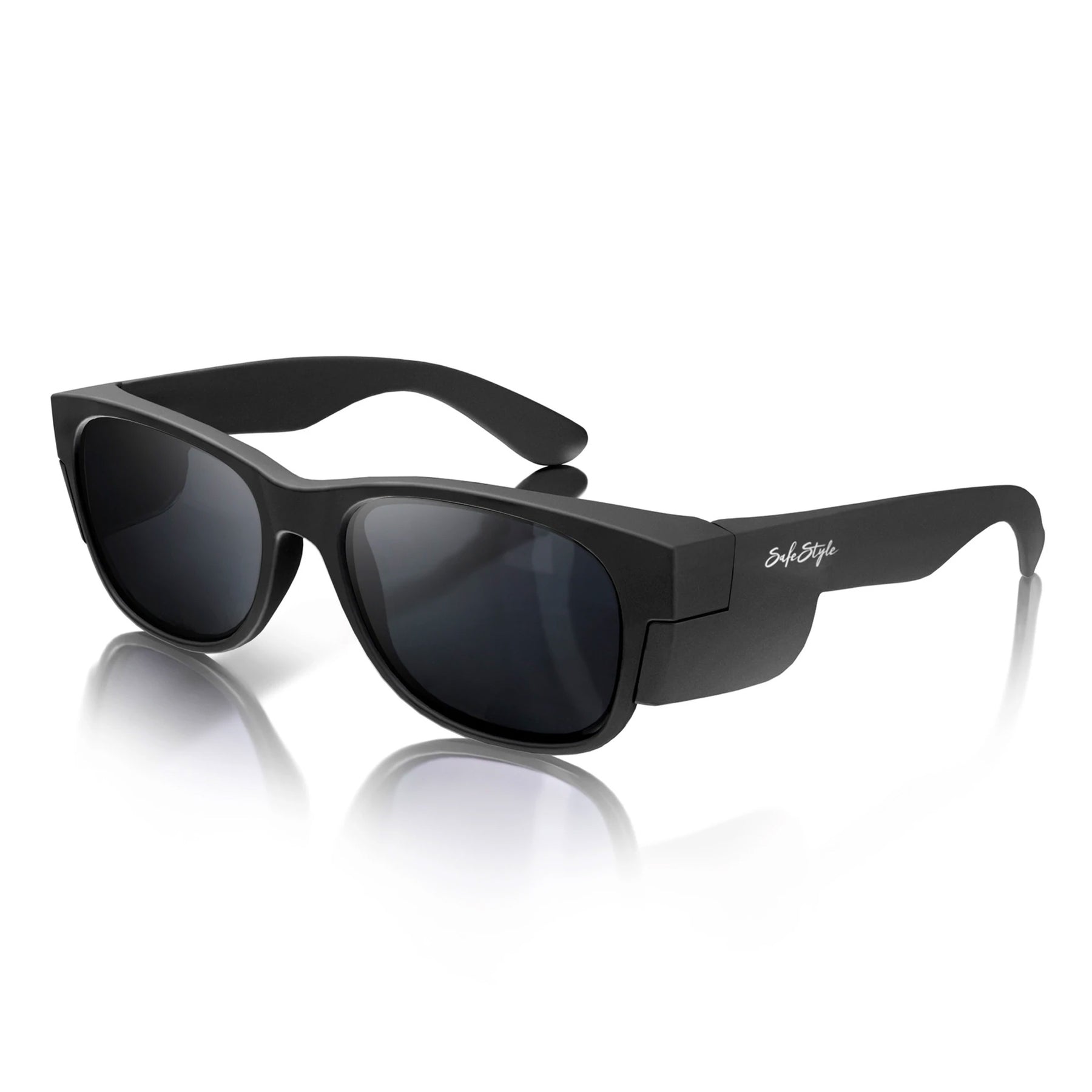 safestyle classics matte black frame with polarised uv400 lens