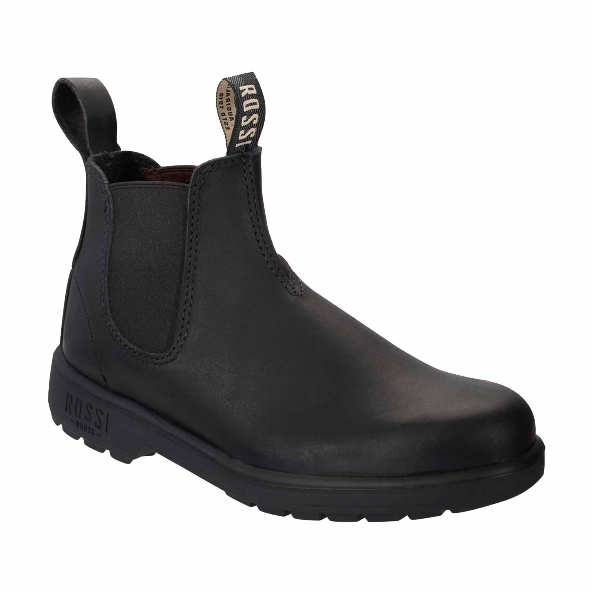 ROSSI BOOTS 301 ENDURA - BLACK | TRADIES WORKWEAR & SAFETY