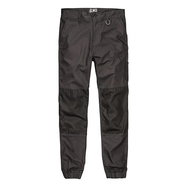 elwd black cuffed pants