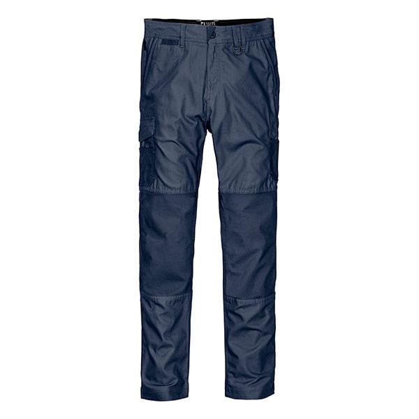 navy elwd slim pants