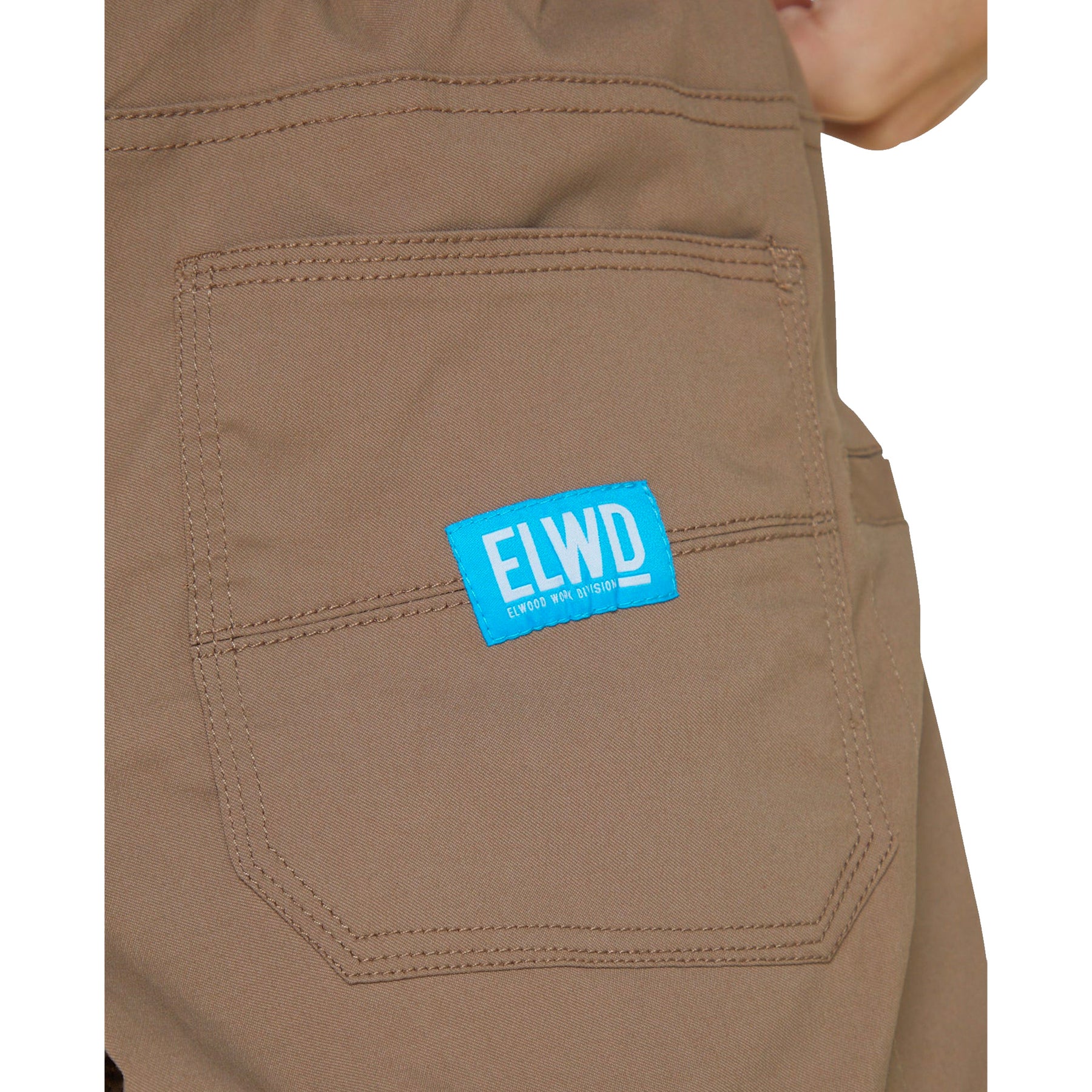 elwd womens elastic light short in stone