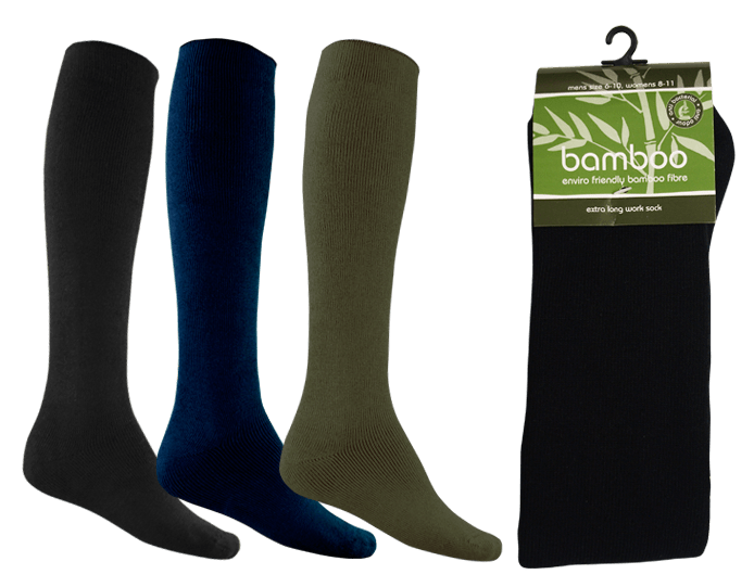 BAMBOO EXTRA LONG THICK SOCKS - BTSOCK.XL