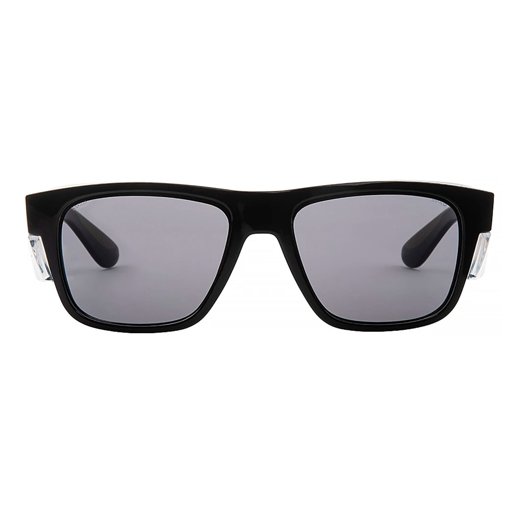 safe style fusions black frame glasses with polarised lens