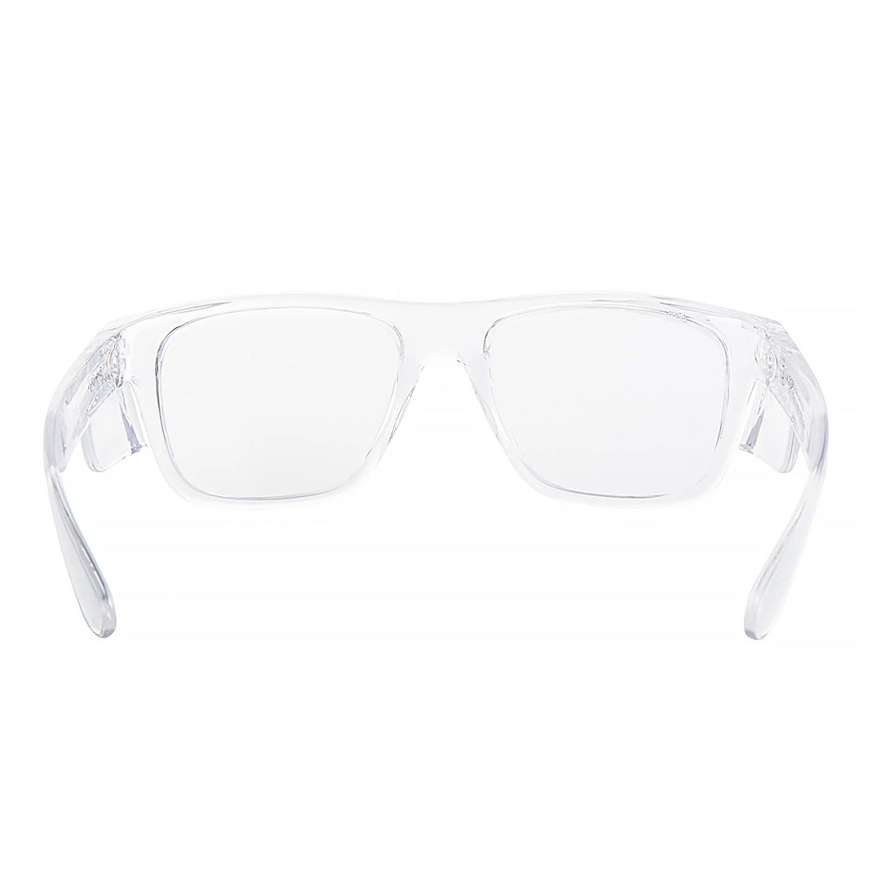 safe style fusions clear frame glasses with clear lens