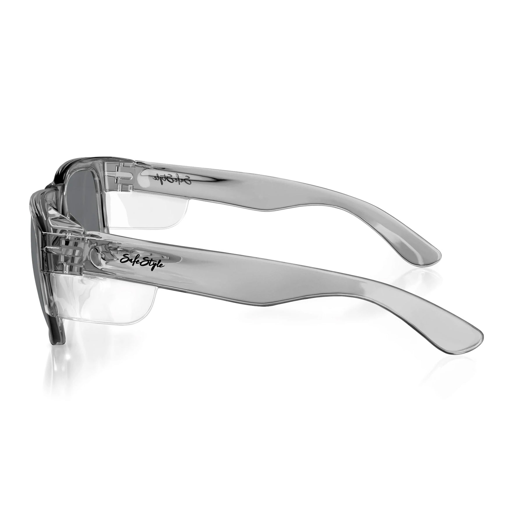 safestyle fusions graphite frame safety glasses with tinted uv400 lens