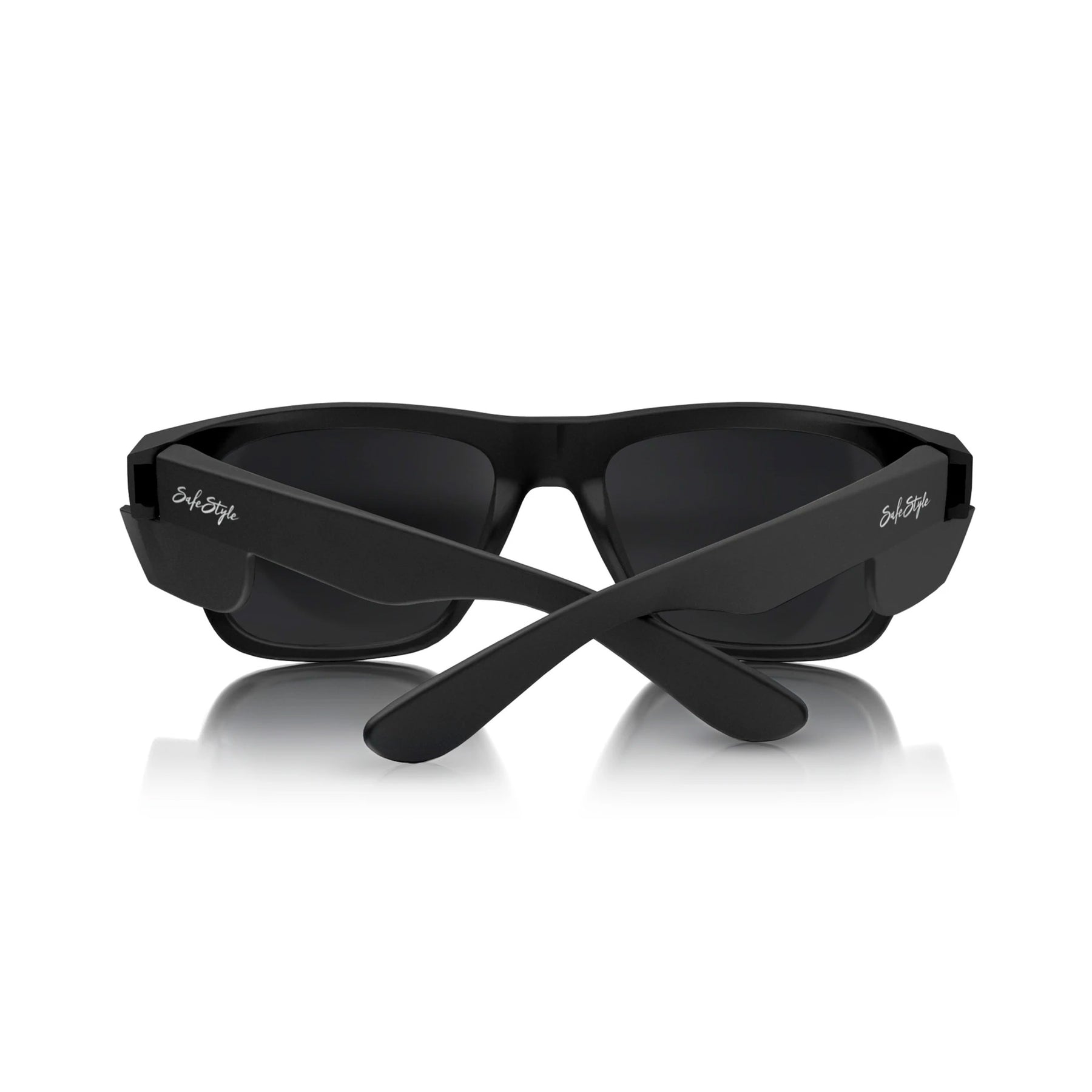 safestyle fusions matte black frame with polarised uv400 lens