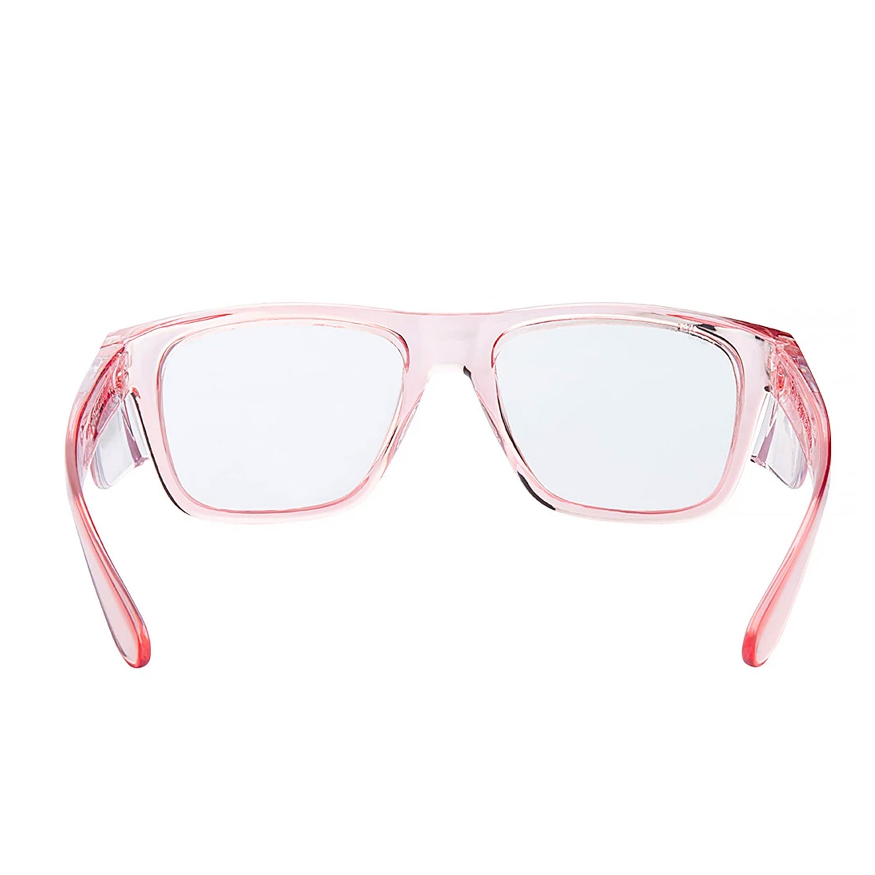 safestyle fusions pink frame with clear uv400 lens