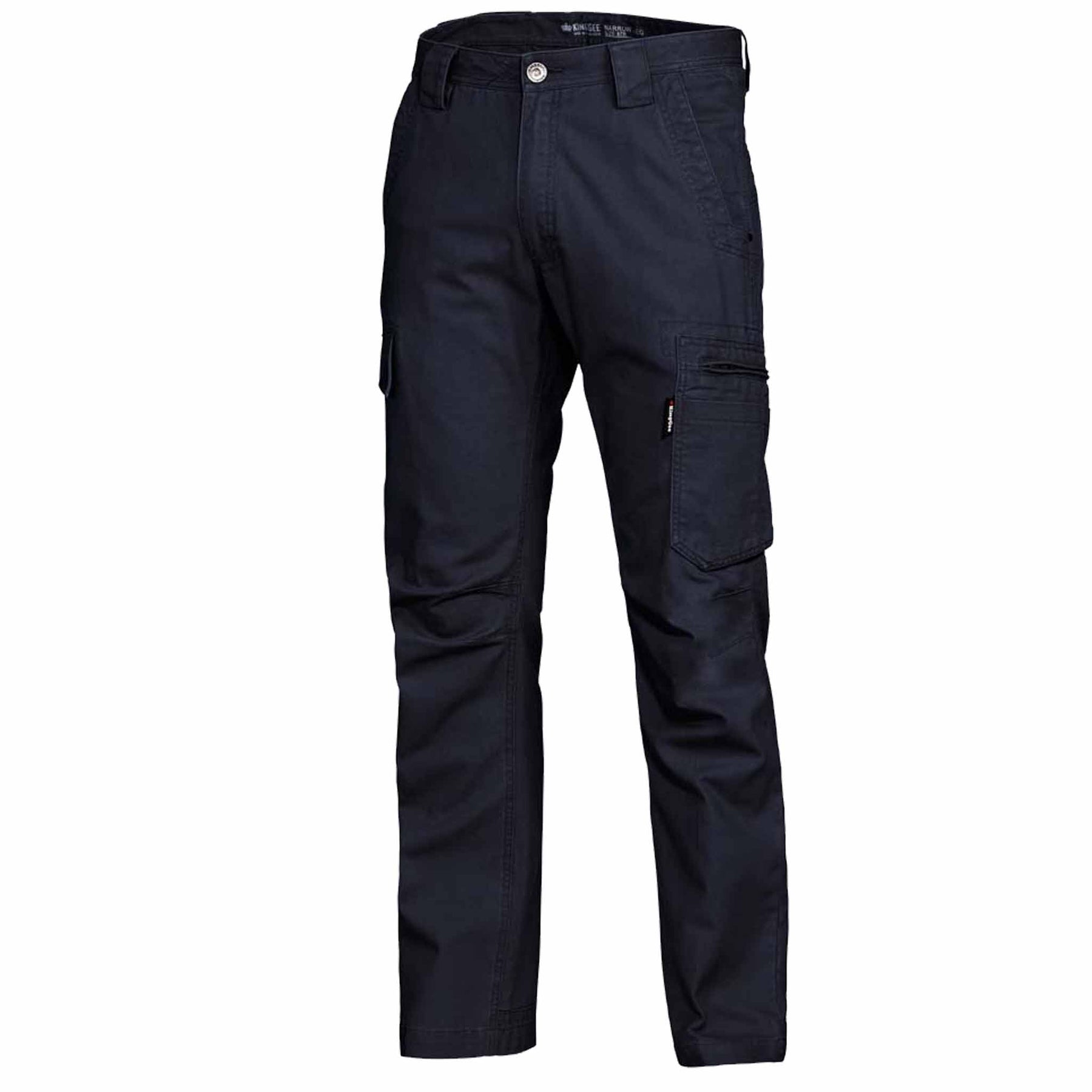 navy canvas tradie pants