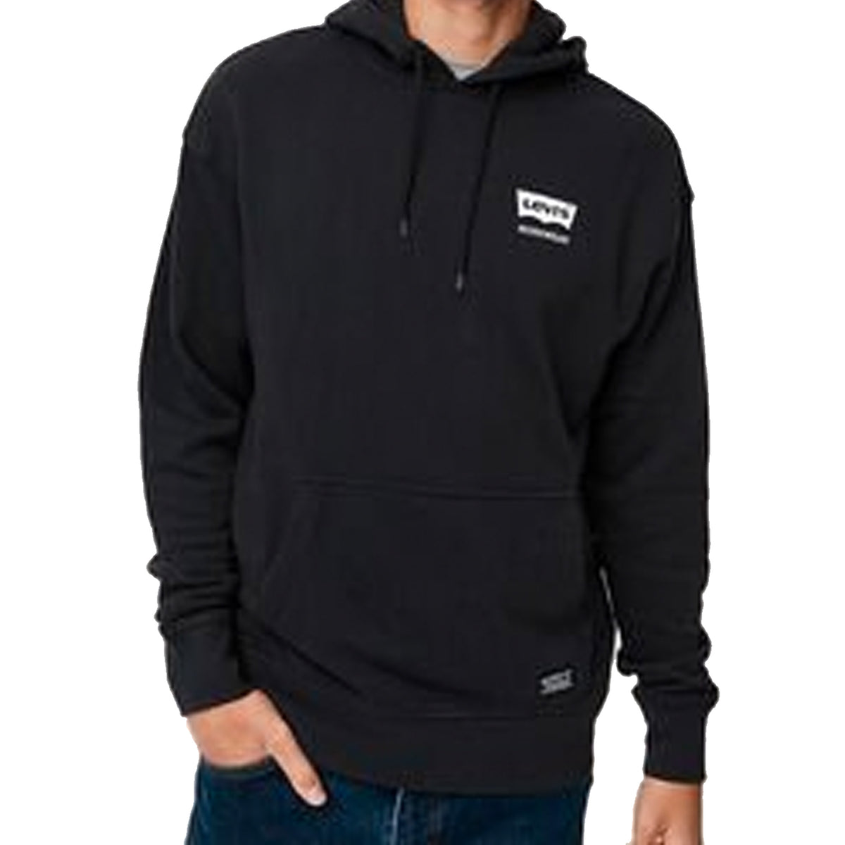 levis black graphic hoodie