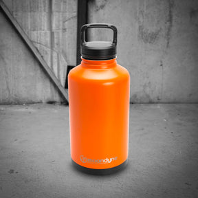 moondyne 1950ml insulated thermal bottle in moondyne 1950ml insulated thermal bottle in orange