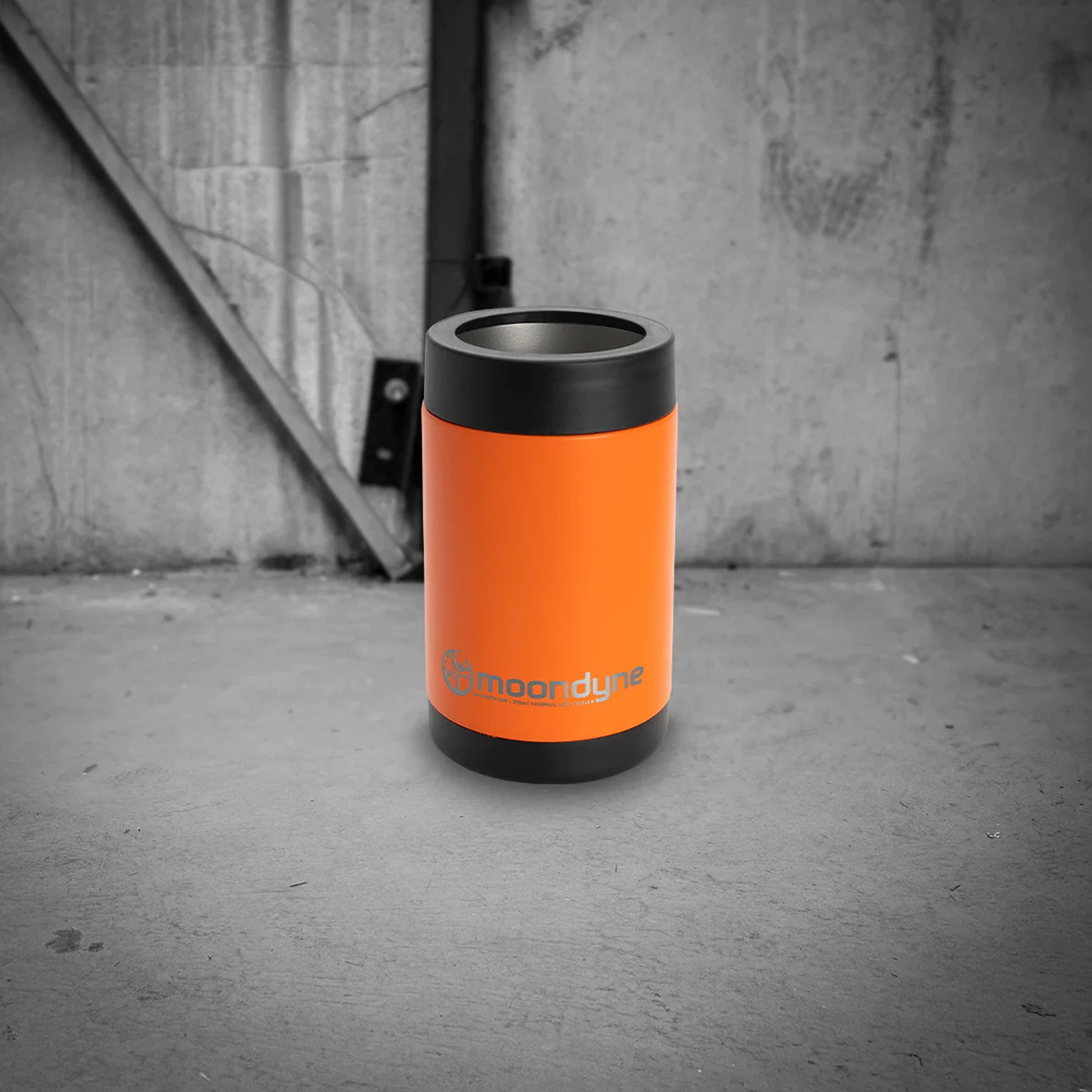 moondyne can cooler in orange