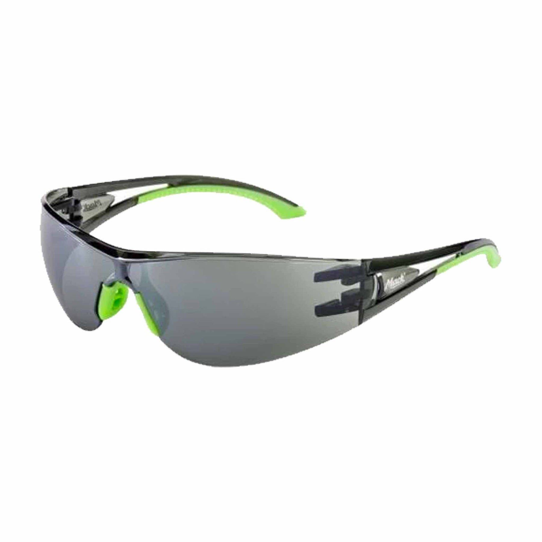 MACK CRYSTAL GREEN - SAFETY EYEWEAR - SMOKE MIRROR LENS - MEVX2CG