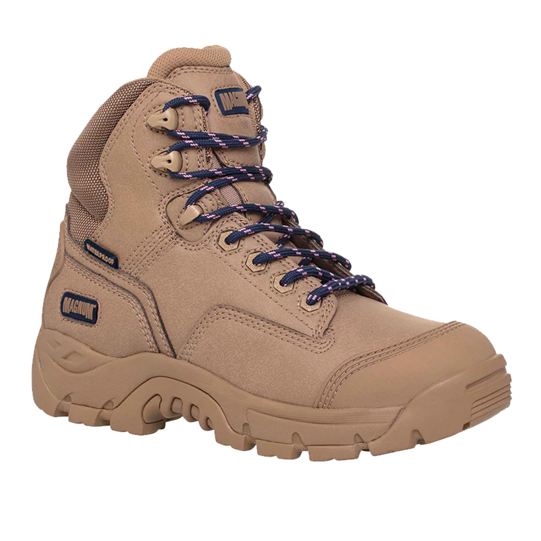 magnum precision max ladies work boot in stone