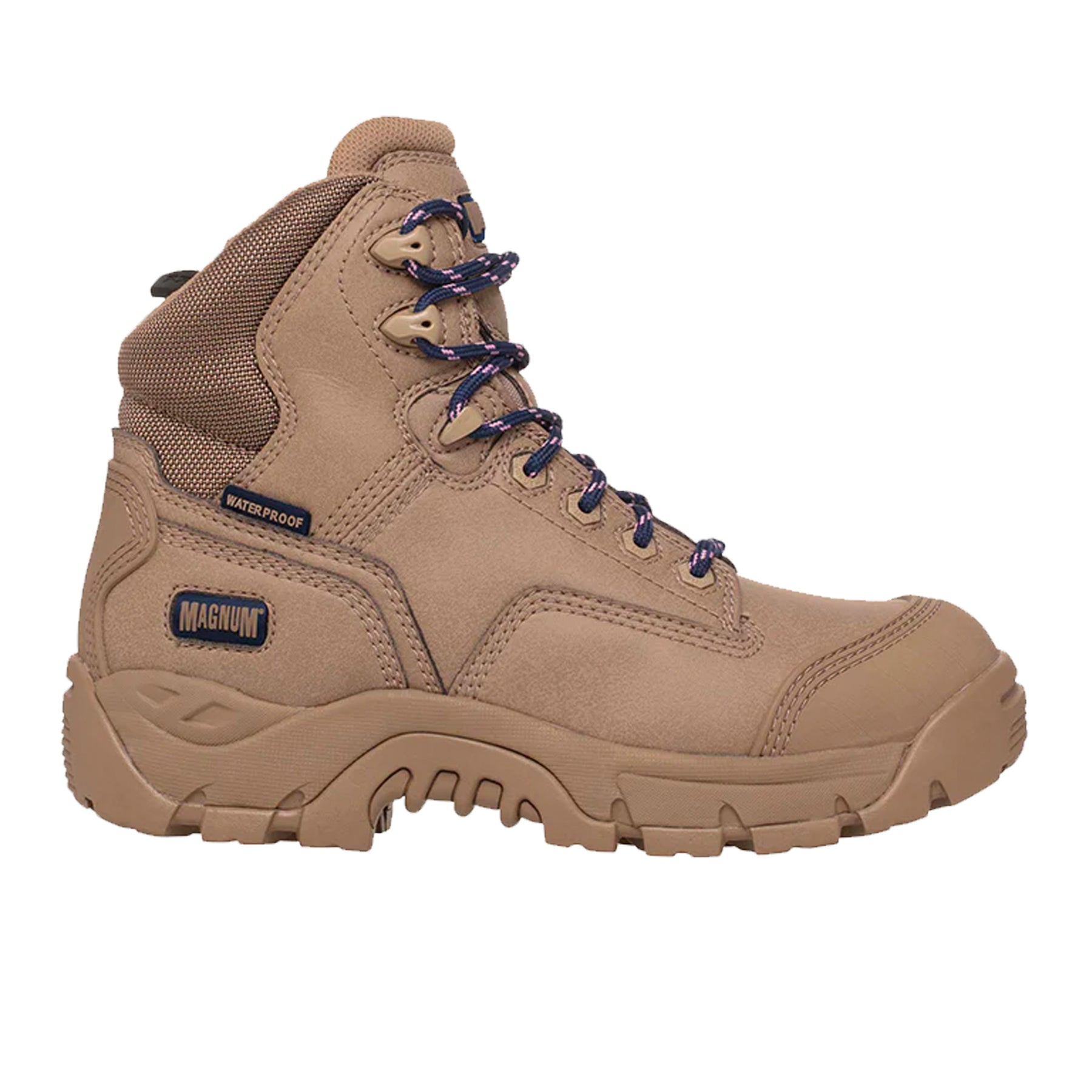 magnum precision max ladies work boot in stone