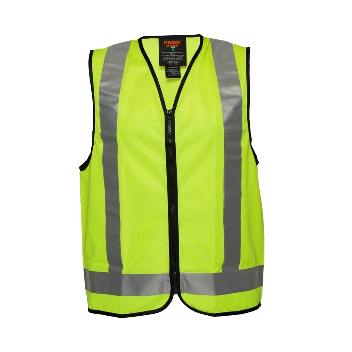 yellow day night cross back vest