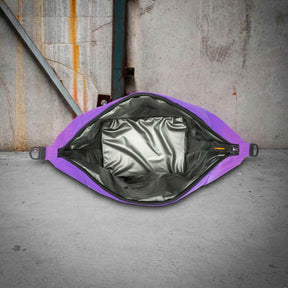 rugged xtremes insulated purple pvc crib bag in 15l