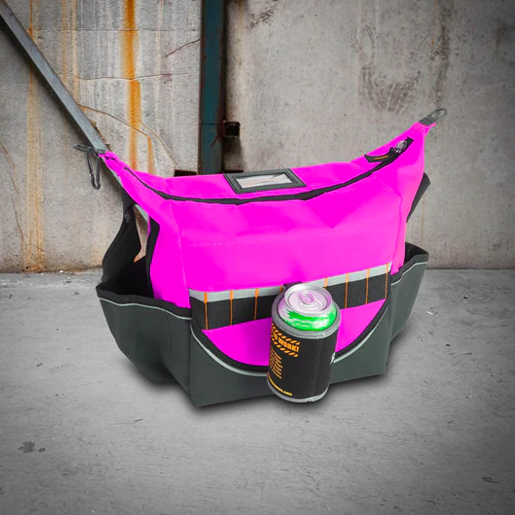 rugged xtremes insulated pink pvc crib bag