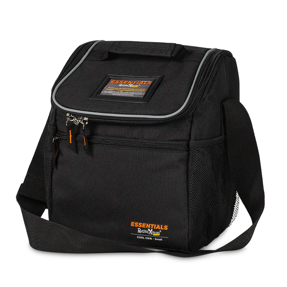 rugged xtreme cool canvas crib bag small in black