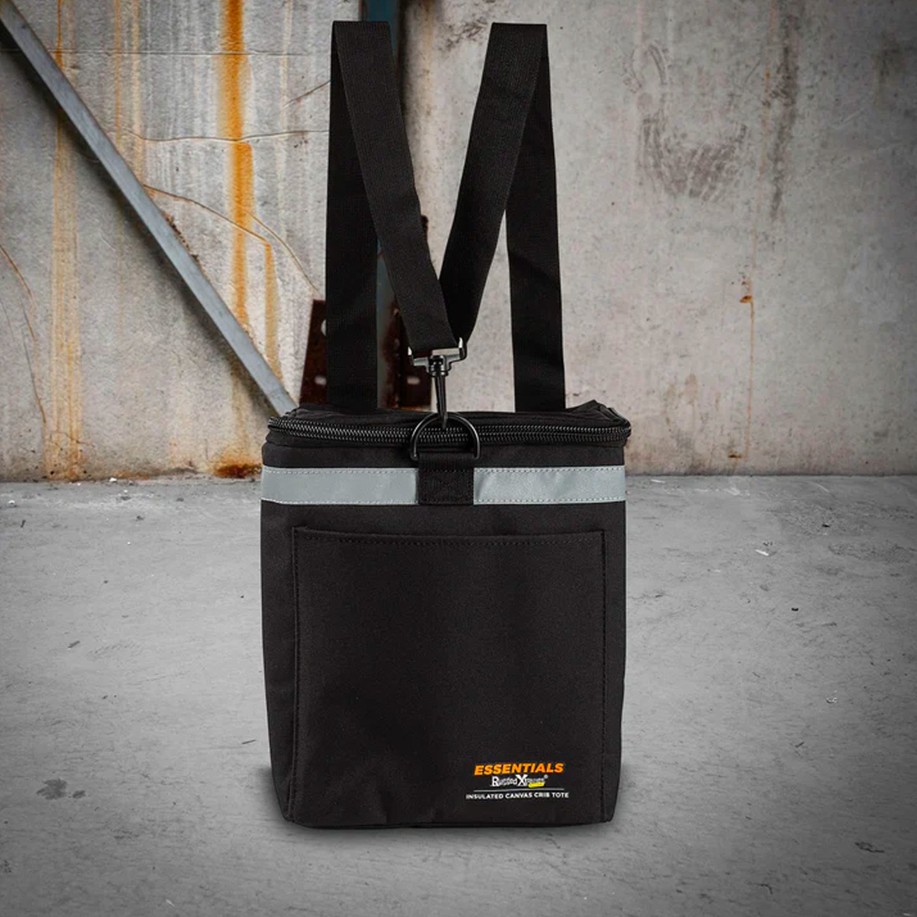 rugged xtremes insulated canvas tote bag