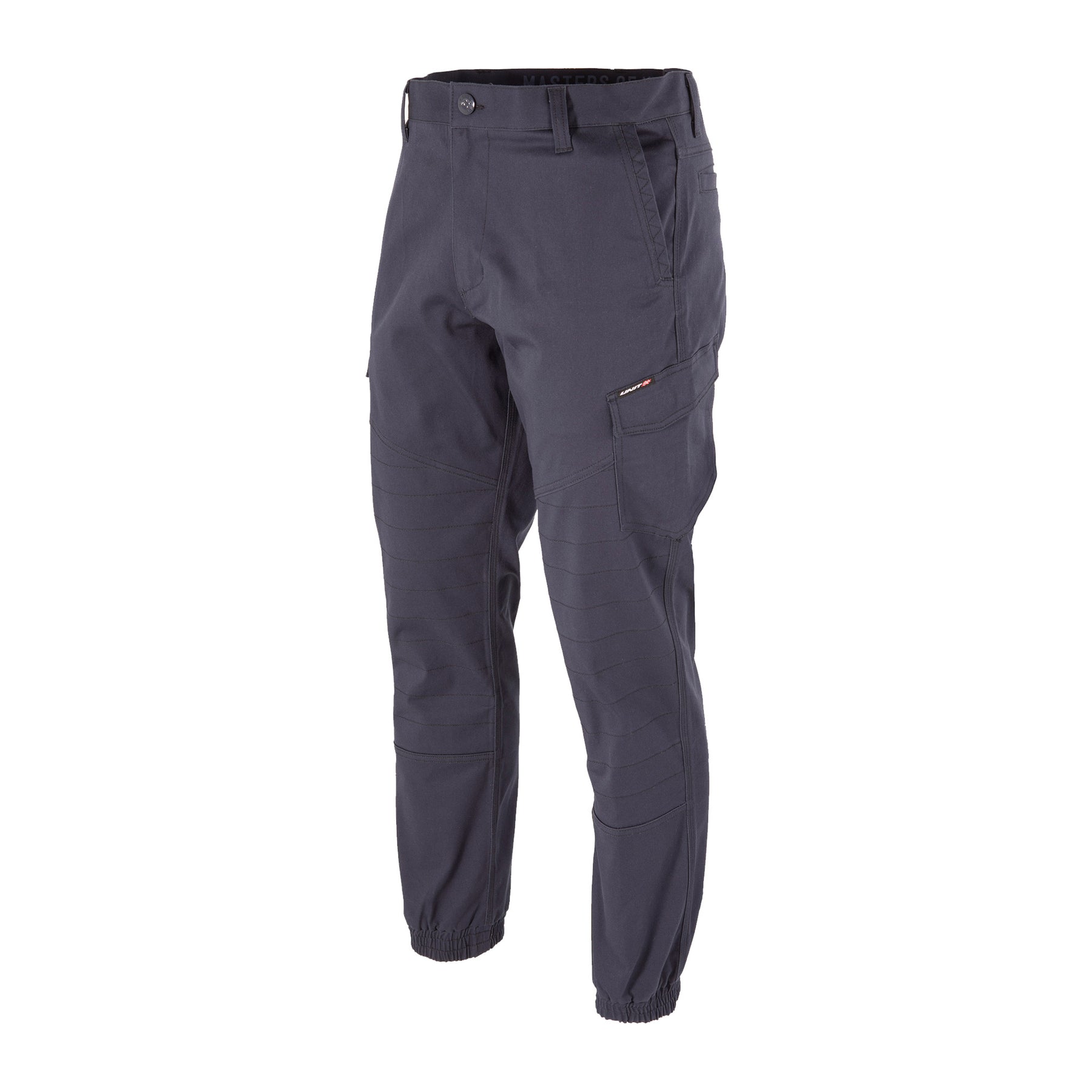 unit workwear surge cuffed work pant in navy