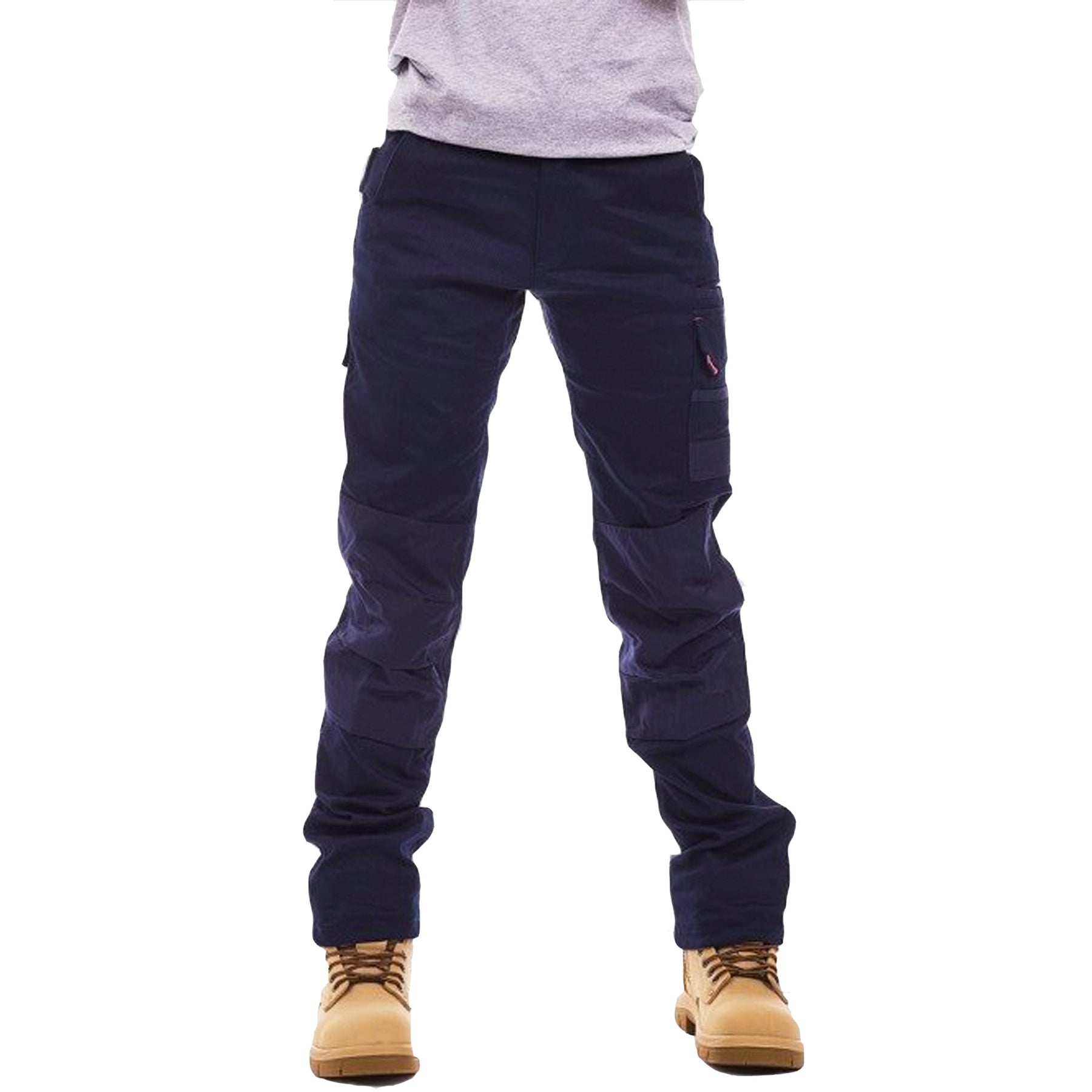 tradie ladies flex cargo pant in navy