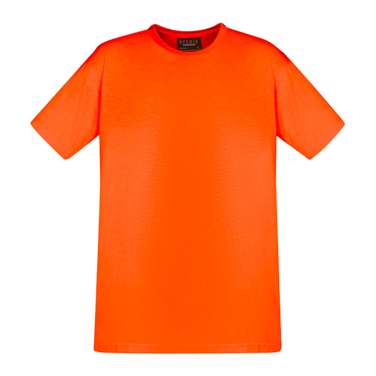 syzmik hi vis tee shirt in orange