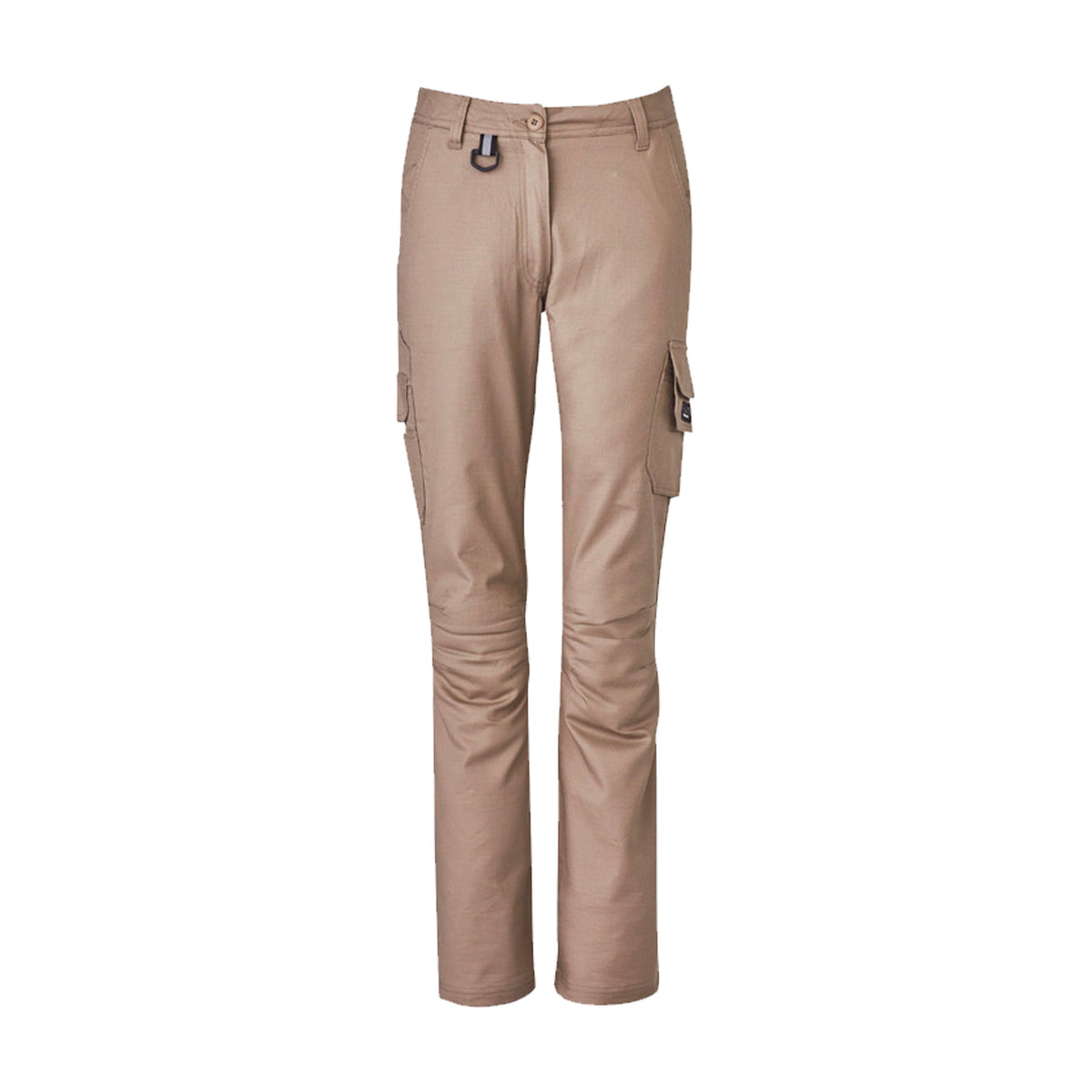 syzmik ladies rugged cooling pant in khaki
