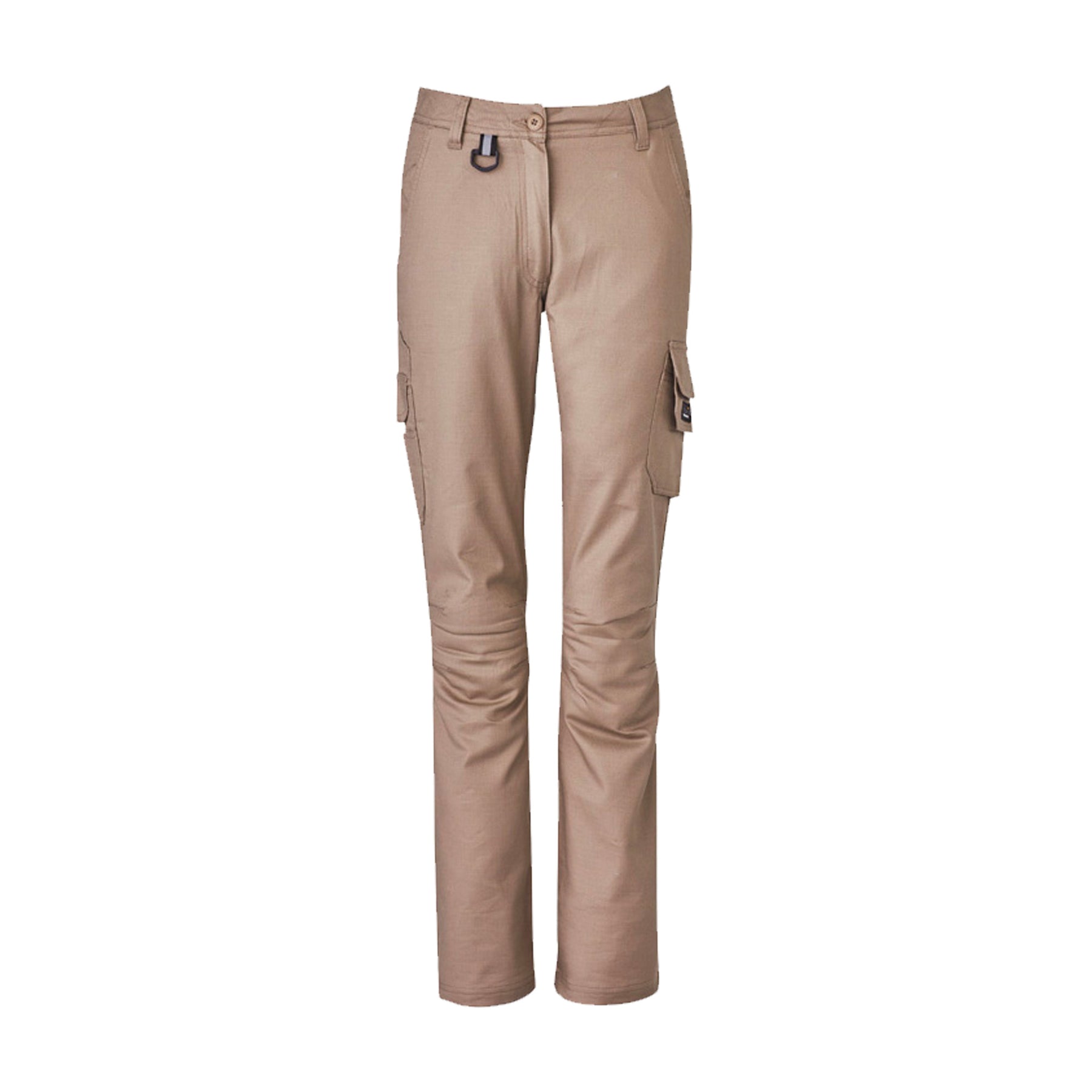 syzmik ladies rugged cooling pant in khaki