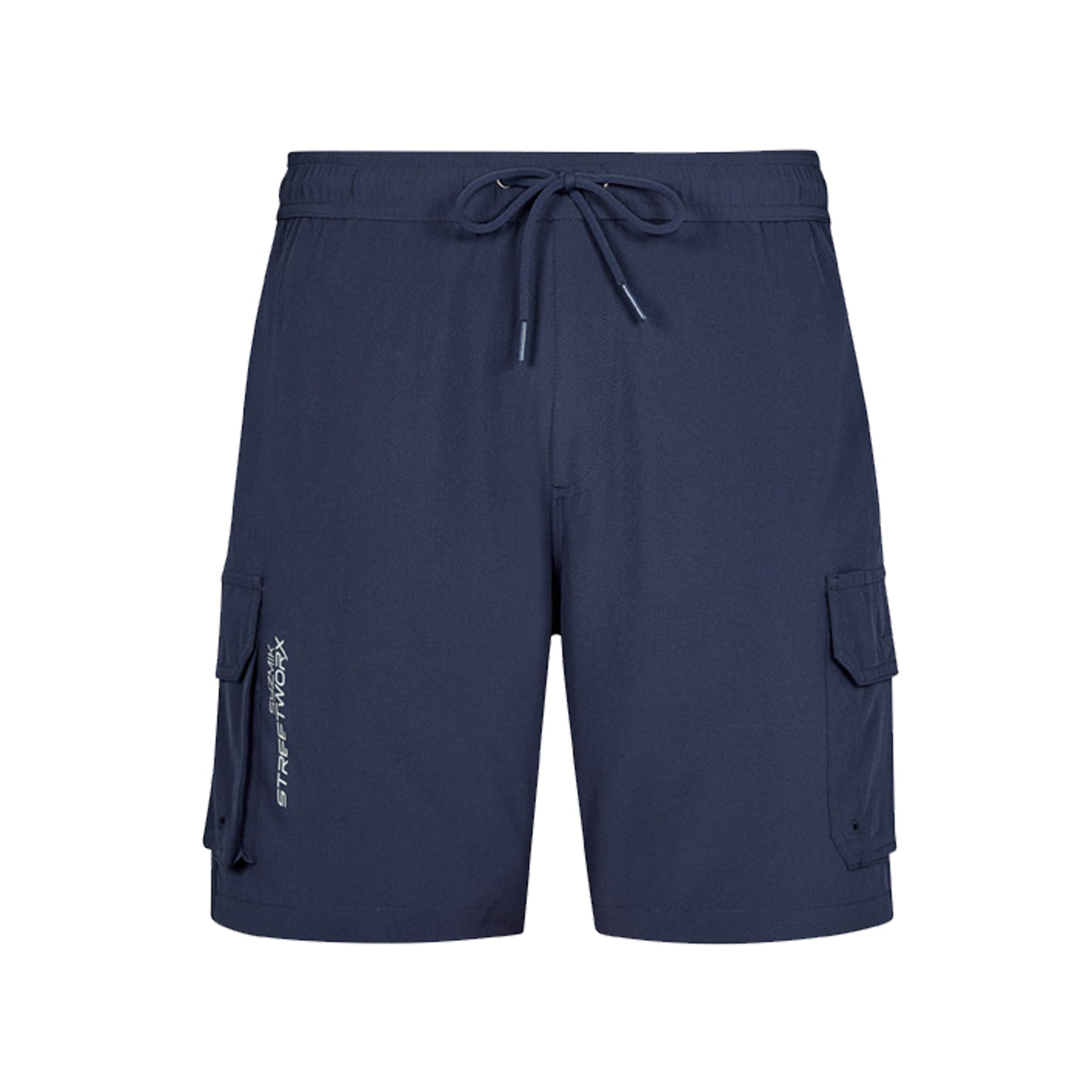 streetworx stretch work board short in navy