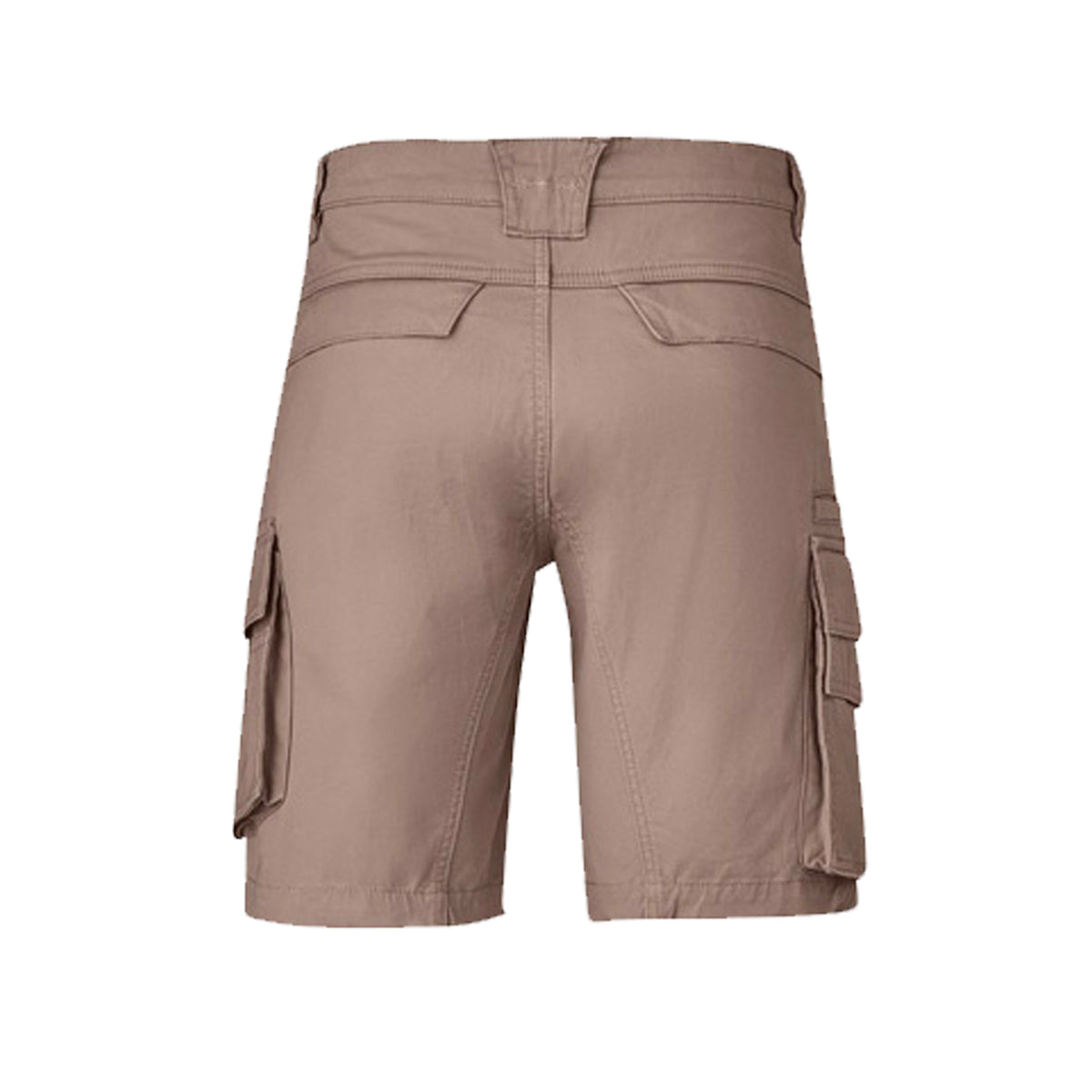 mens streetworx curved cargo short in khaki